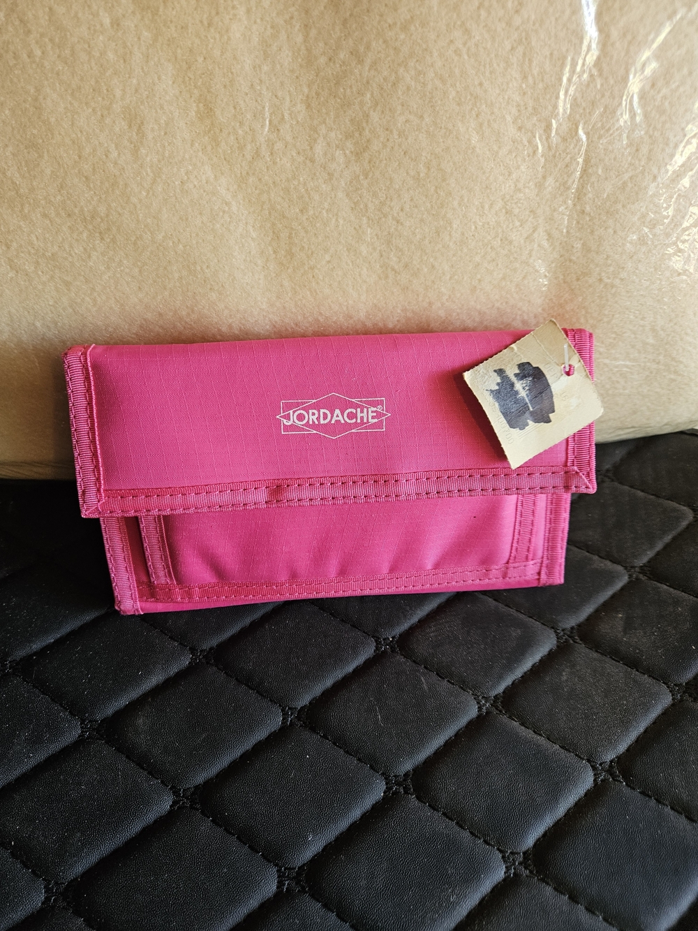 Jordache Hot Pink Wallet Clutch